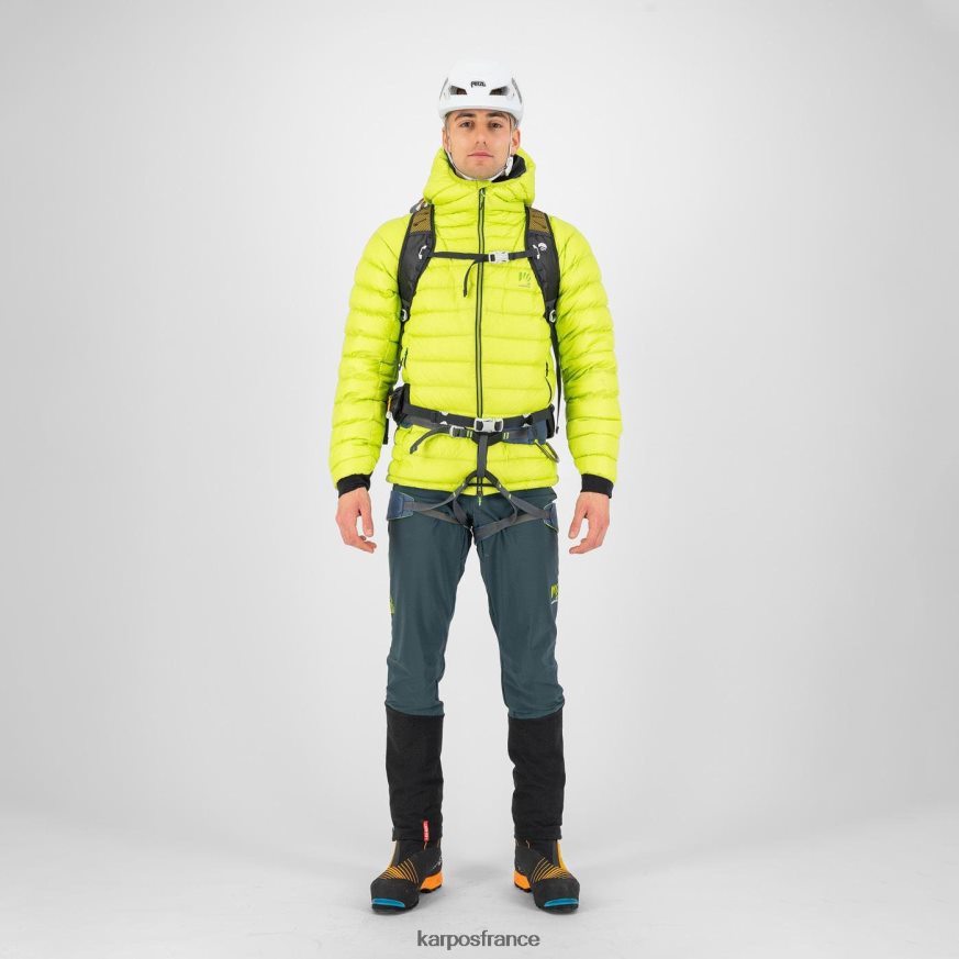 Hommes Karpos kiwi colada veste à capuche en duvet la plus haute 28PL684