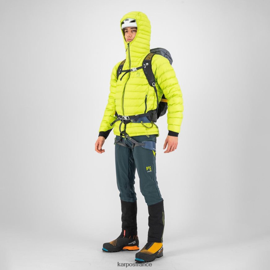 Hommes Karpos kiwi colada veste à capuche en duvet la plus haute 28PL684