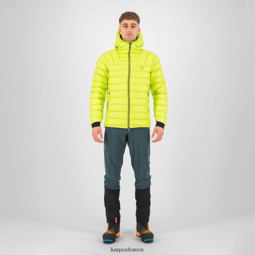 Hommes Karpos kiwi colada veste à capuche en duvet la plus haute 28PL684