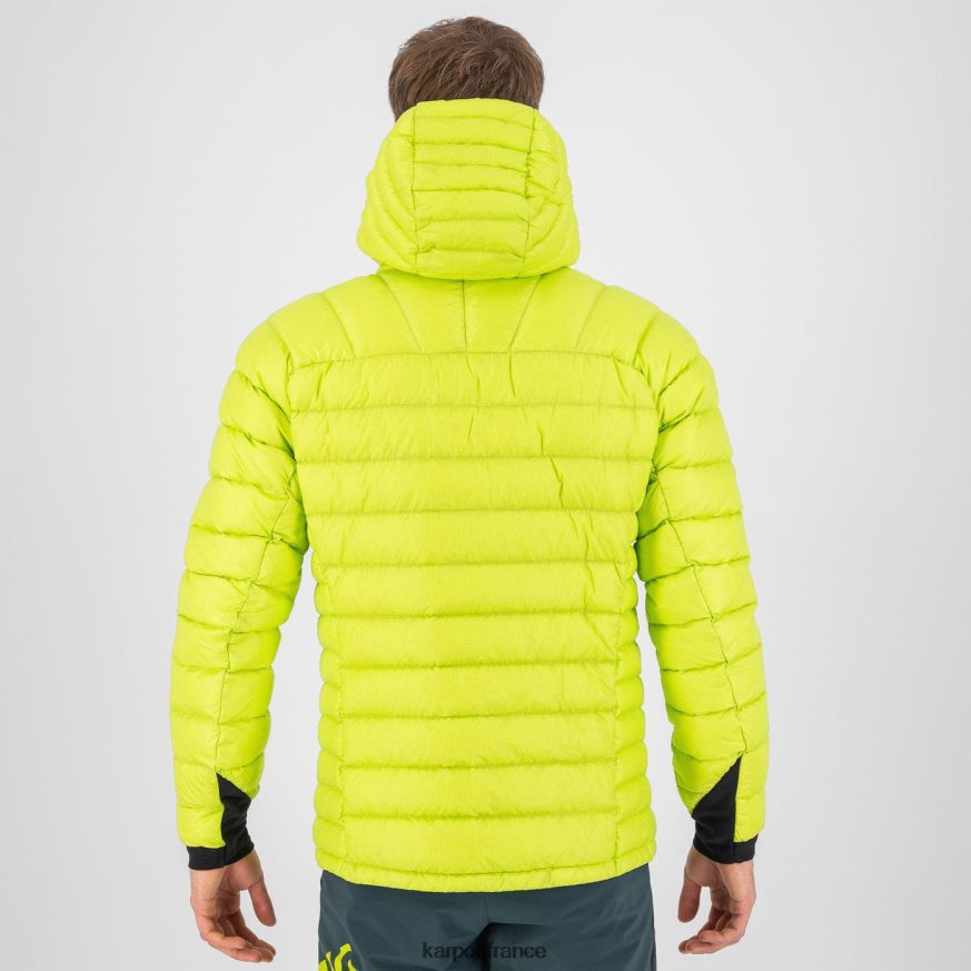 Hommes Karpos kiwi colada veste à capuche en duvet la plus haute 28PL684