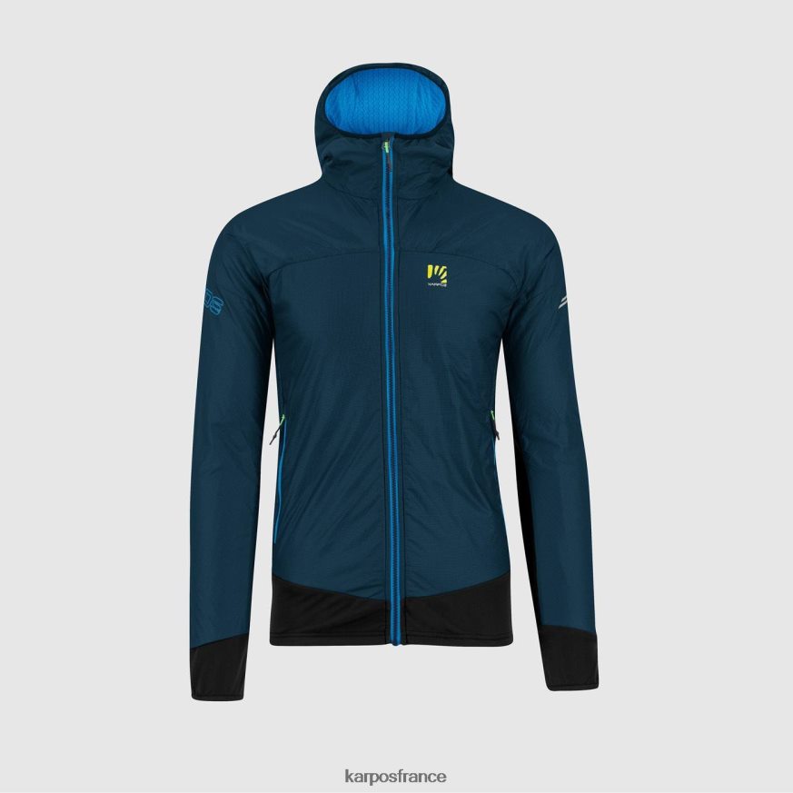 Hommes Karpos minuit Noir veste de fédération 28PL6881