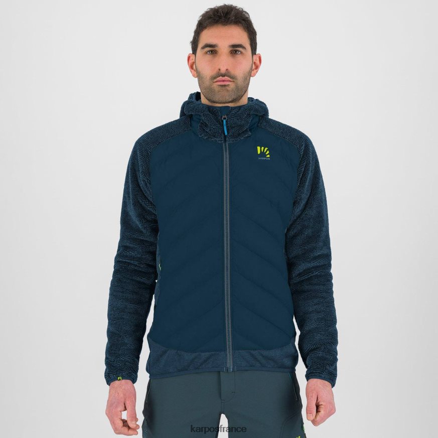 Hommes Karpos minuit/ardoise foncée veste marmarole 28PL68120