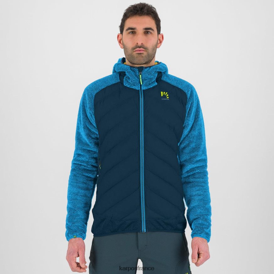 Hommes Karpos minuit/bleu diva veste marmarole 28PL68119