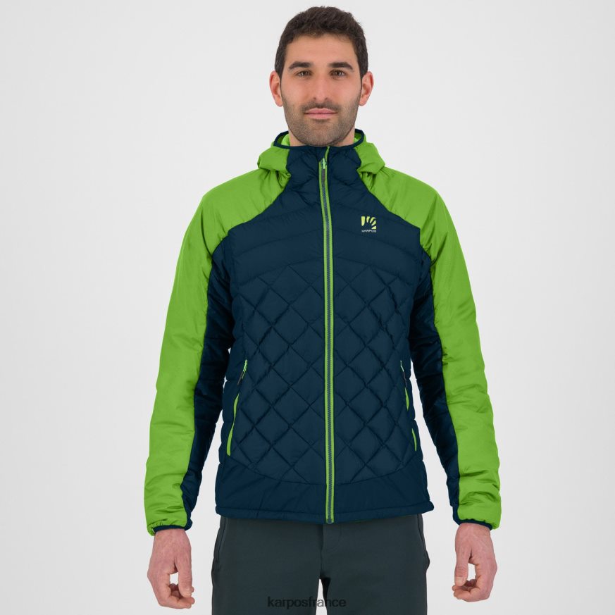 Hommes Karpos minuit/clignotement vert veste lastei active plus 28PL6872