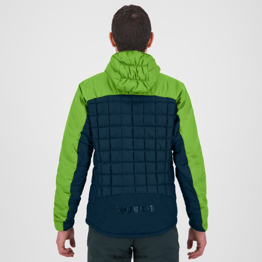 Hommes Karpos minuit/clignotement vert veste lastei active plus 28PL6872