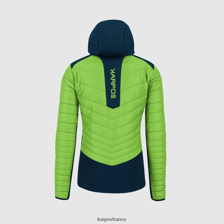 Hommes Karpos minuit/clignotement vert veste pian longhi 28PL6861