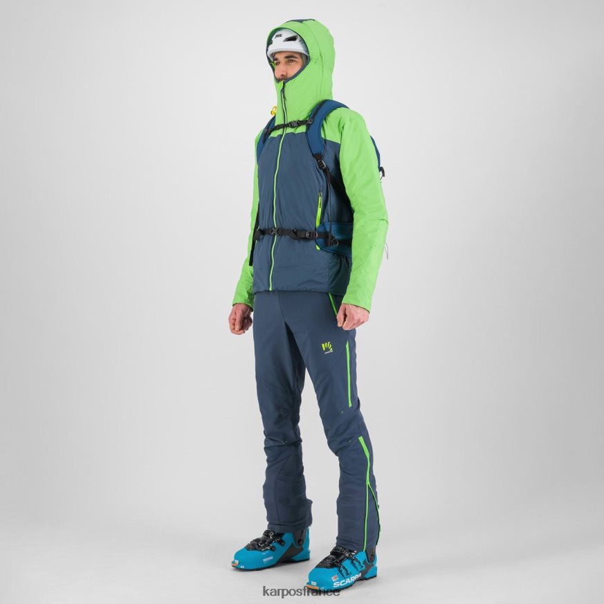 Hommes Karpos minuit/clignotement vert veste vinson evo 28PL6822