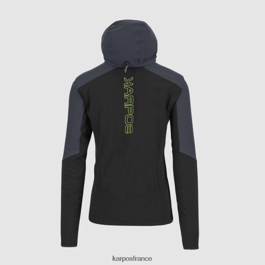 Hommes Karpos noir/bleu dégradé veste convertible lede 28PL6893