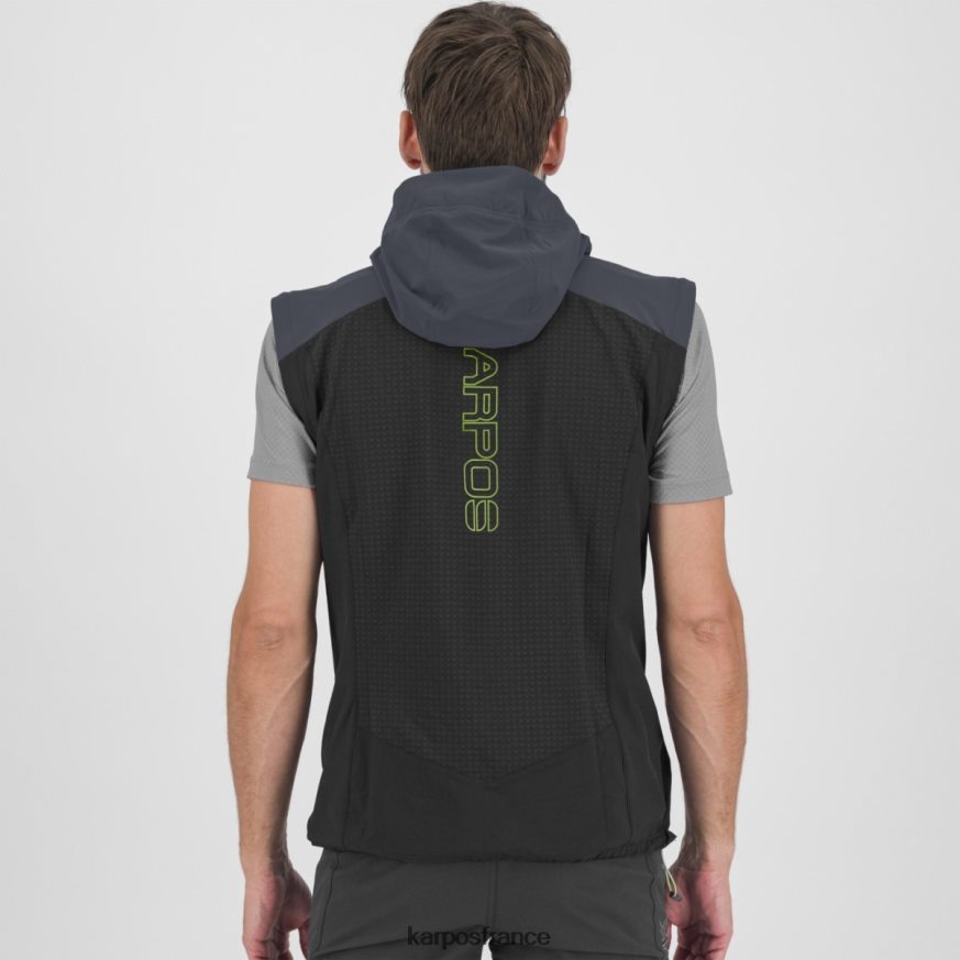 Hommes Karpos noir/bleu dégradé veste convertible lede 28PL6893