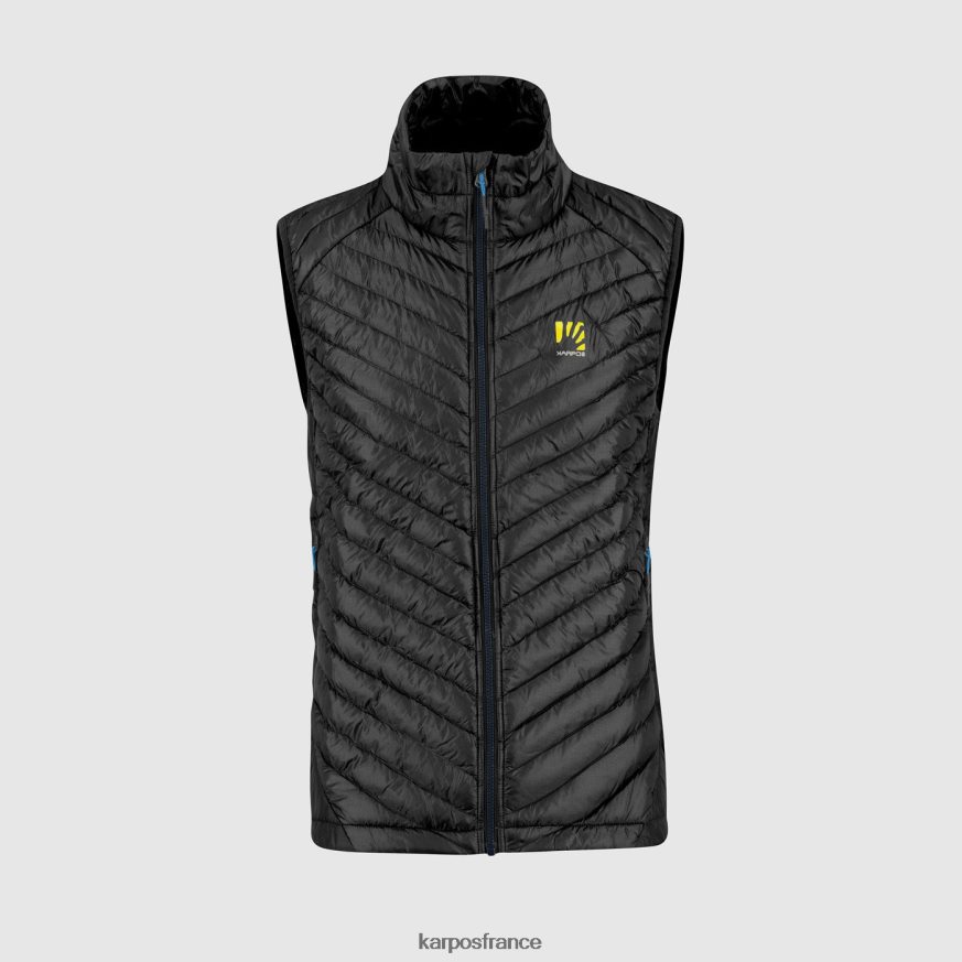 Hommes Karpos noir gilet sas plat 28PL68148