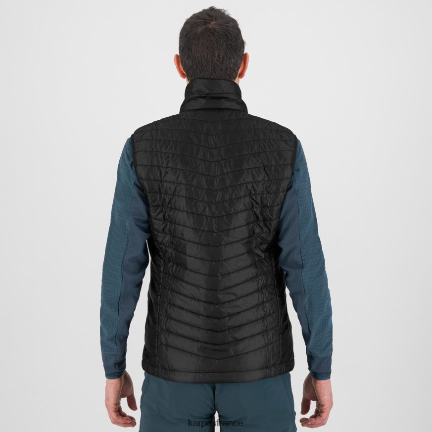 Hommes Karpos noir gilet sas plat 28PL68148