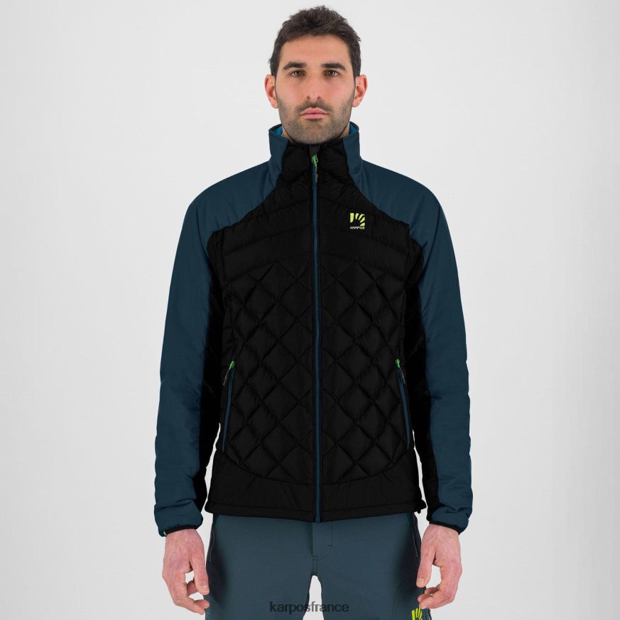 Hommes Karpos noir/minuit veste active lastei 28PL6852