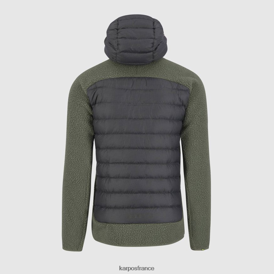 Hommes Karpos sable noir/thym veste technique marmarole 28PL6854