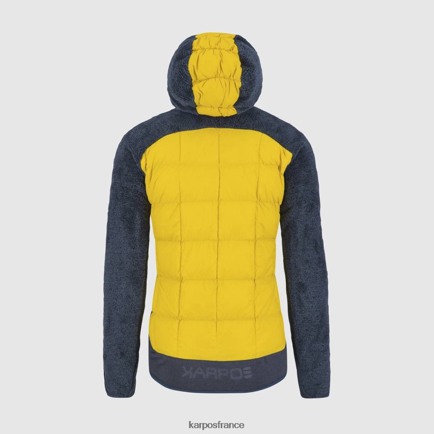 Hommes Karpos soufre/minuit veste marmarole 28PL68117