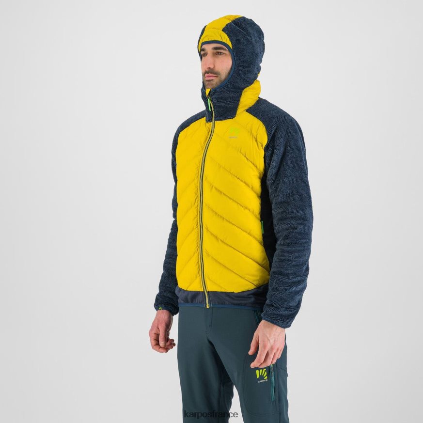 Hommes Karpos soufre/minuit veste marmarole 28PL68117