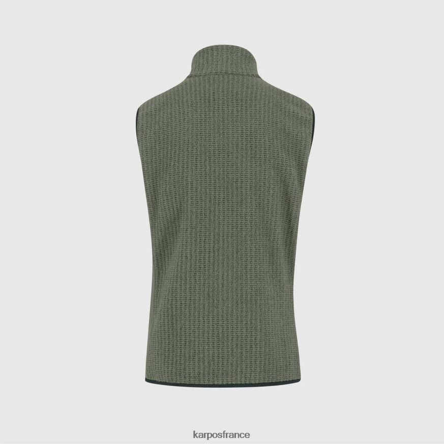 Hommes Karpos thym/sable noir gilet rockchetta 28PL68164