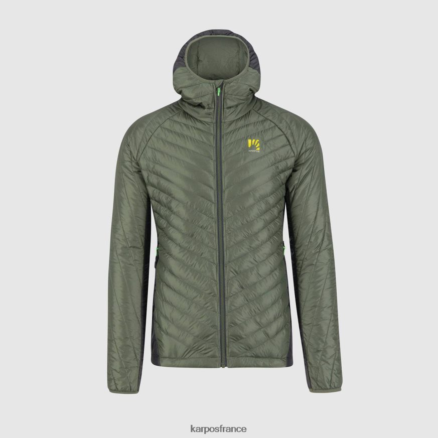 Hommes Karpos thym/sable noir veste sas plat 28PL6868