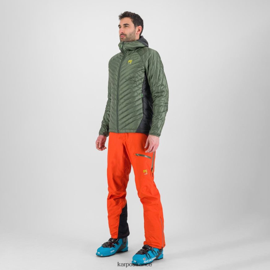 Hommes Karpos thym/sable noir veste sas plat 28PL6868