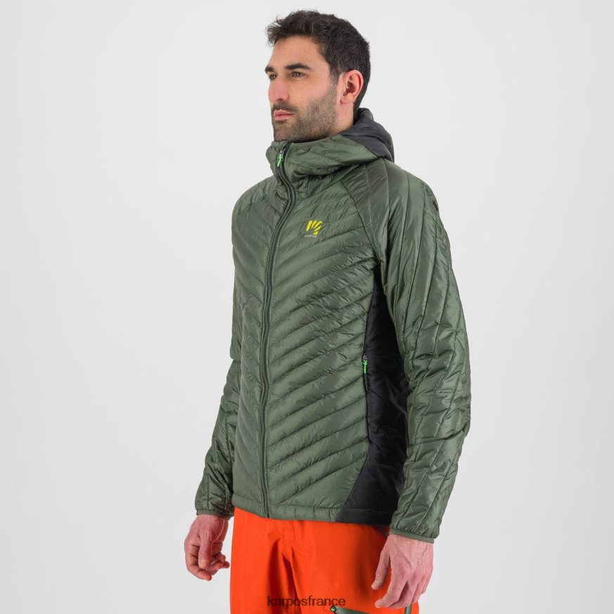 Hommes Karpos thym/sable noir veste sas plat 28PL6868