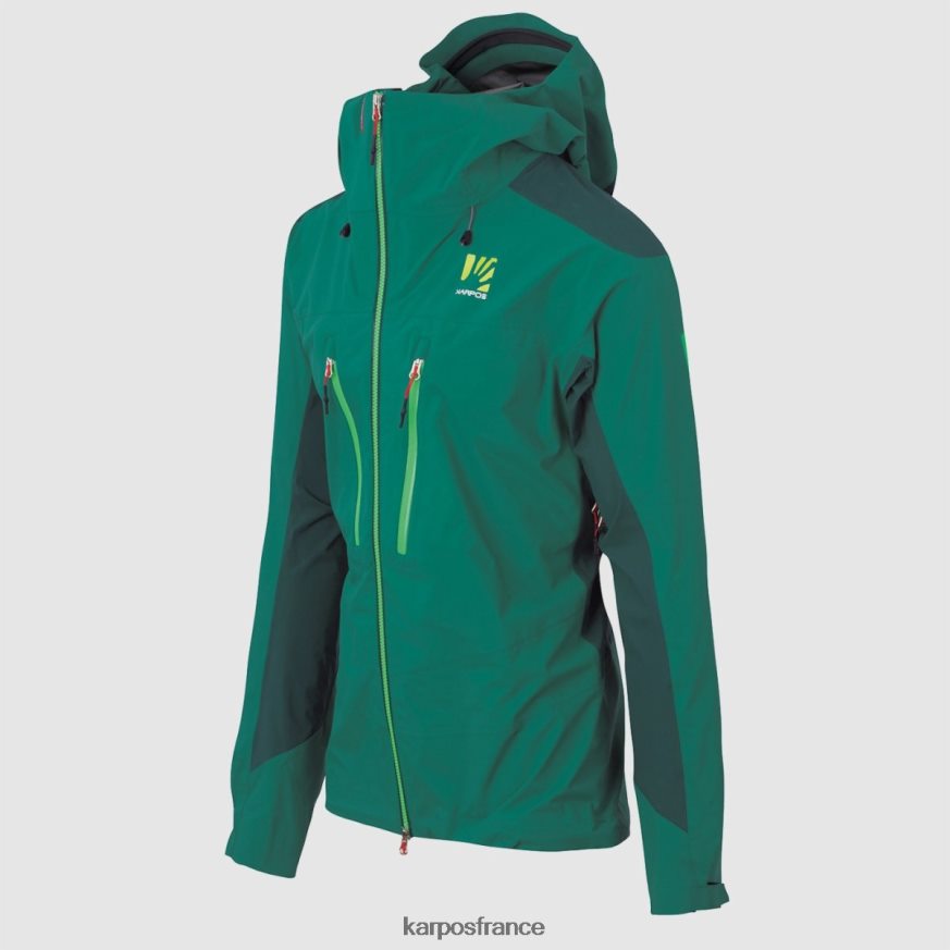 Hommes Karpos vert pin vert foncé veste k-performance gtx pro 28PL683